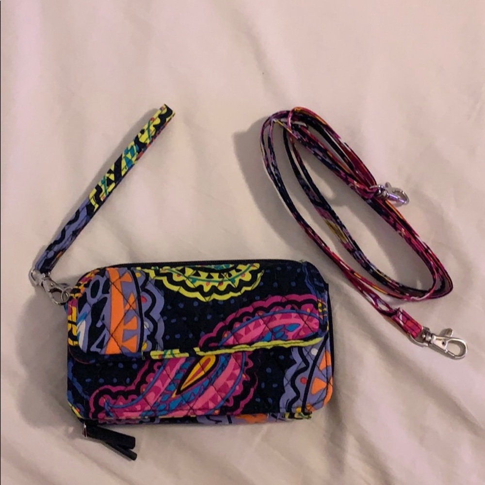 vera bradley wallet/ crossbody